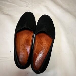 Spring Step Kathaleta Black Suede Women's Loafers 39 US 8.5/9